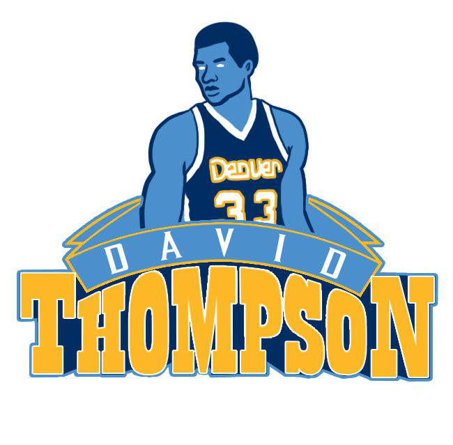 Denver Nuggets David Thompson Logo DIY iron on transfer (heat transfer)